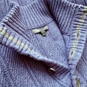 Italian Yarn Banana Republic Navy Wool Sweater